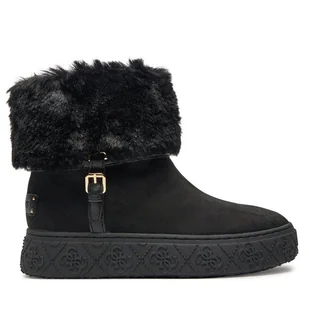 Botki Guess Uncie FLFUNC ESU10 Czarny - Botki damskie - miniaturka - grafika 1