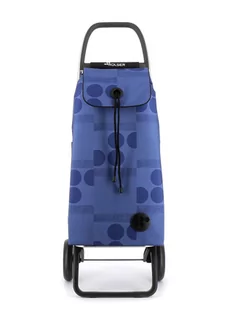 Wózek składany na zakupy 2 kołowy Rolser I-MAX Logos - blue - Torby i wózki na zakupy - miniaturka - grafika 1