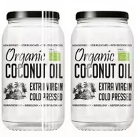Olej spożywczy - Diet-Food Olej kokosowy virgin zestaw 2 x 1000 ml Bio - miniaturka - grafika 1