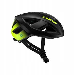 Kask rowerowy Lazer Tonic KinetiCore Flash Yellow Matte Black L 58-61cm - Kaski rowerowe - miniaturka - grafika 1