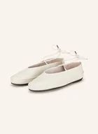 Baleriny - Calvin Klein Baleriny Mary Jane weiss - miniaturka - grafika 1