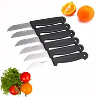 Noże kuchenne - Zestaw noży kuchennych do krojenia, obierania 6szt. - miniaturka - grafika 1