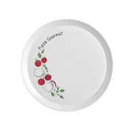 Talerze - Talerz do pizzy Ronda Pomodor 33 cm biały Borm - miniaturka - grafika 1