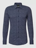 Koszule męskie - Koszula biznesowa o kroju slim fit w kratkę model ‘Hank’ - miniaturka - grafika 1