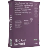 Kleje i inne preparaty budowlane - Kerakoll Zaprawa klejowa żelowa H40 GEL 20kg - miniaturka - grafika 1