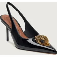 Czółenka - Kurt Geiger Skórzane szpilki LARGE EAGLE SLING - miniaturka - grafika 1