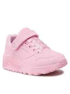 Buty dla dziewczynek - Skechers Sneakersy Frosty Vibe 310459L/LTPK Różowy - grafika 1