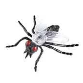 Balony i akcesoria - Sztuczne muchy, 6 sztuk - miniaturka - grafika 1