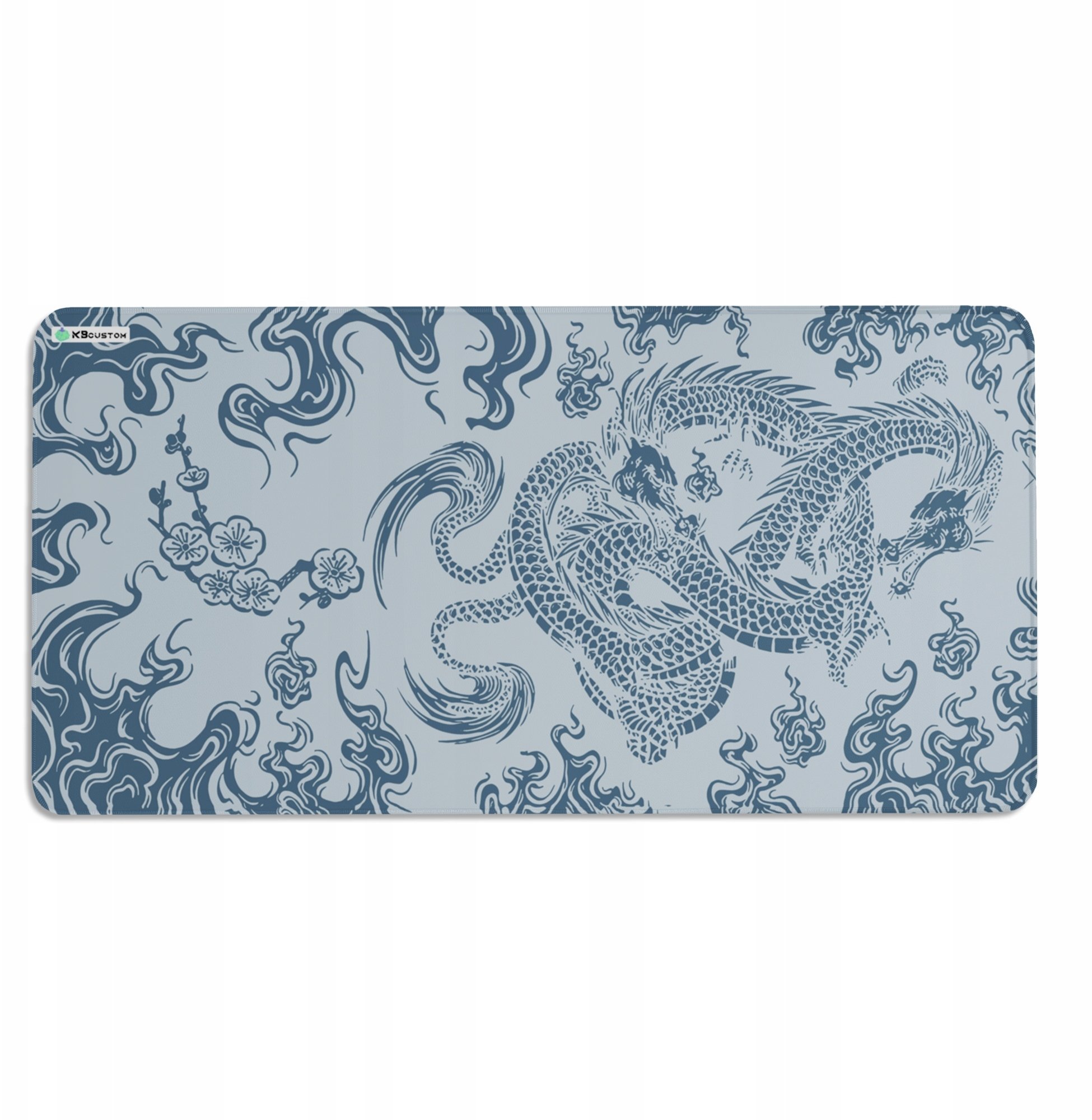 Podkładka KBcustom DUŻA PODKŁADKA MATA POD MYSZKĘ MYSZ 120x60cm XXXL KBcustom Biurko Dragon 36