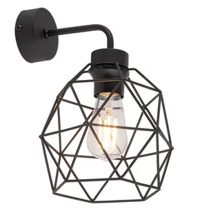 GALAXY BLACK KINKIET 1 PŁ - Lampy ścienne - miniaturka - grafika 1