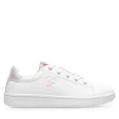 Buty dla dziewczynek - Sneakersy Beverly Hills Polo Club V12-762(IV)DZ Różowy - miniaturka - grafika 1