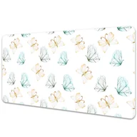 Podkładki na biurko - Duża podkładka na biurko dla dzieci Motyle 100x50 cm - miniaturka - grafika 1