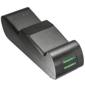Akcesoria do Xbox - Trust GXT 247 Duo Charging Dock Dla Xbox One Czarny 20406 - miniaturka - grafika 1