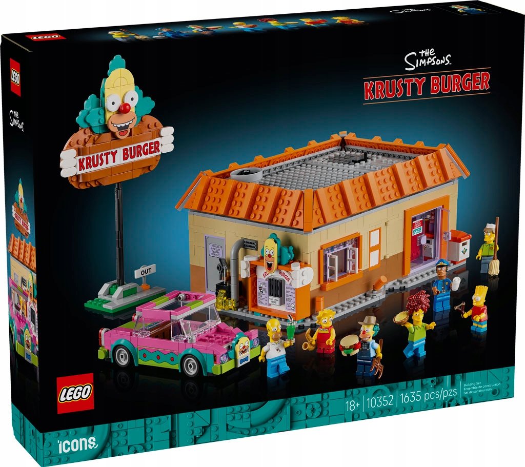 Lego Icons 10352 The Simpsons Krusty Burger