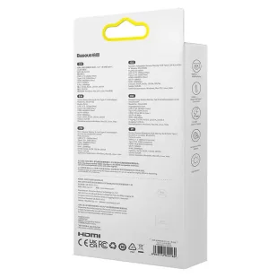 Hub 8w1 Baseus StarJoy Series, USB-C do HDMI + 3 x USB 3.1 + USB-C PD + RJ45 + microSD/SD - Huby USB - miniaturka - grafika 9