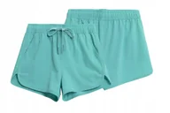 Spodenki damskie - 4F SPODENKI DZIEWCZĘCE SZORTY KĄPIELOWE DZIECIĘCE - miniaturka - grafika 1