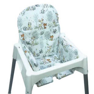 PODUSZKA DO KRZESEŁKA IKEA ANTILOP MIĘKKA BAWEŁNIANA Kerstin - Krzesełka do karmienia - miniaturka - grafika 1