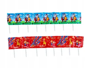 Lizaki Serduszka NA PASKU Serca Owocowe Cola KARWIT 8 x 5g - Gumy do żucia, lizaki, dropsy - miniaturka - grafika 1