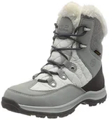 Śniegowce damskie - Jack Wolfskin Damskie śniegowce Aspen Texapore Mid W, Bia?e srebro, 36 EU - miniaturka - grafika 1