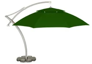 Parasol ogrodowy Litex Garden Ibiza 420 cm zielony