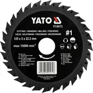 Akcesoria do elektronarzędzi - YATO Tarnik z piłą do drewna 125mm nr1 YT-59172 YT-59172 - miniaturka - grafika 1