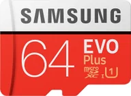 Karty pamięci - Karta Samsung EVO Plus MicroSDXC 64 GB Class 10 UHS-I/U1 MB-MC64HA/EU - miniaturka - grafika 1