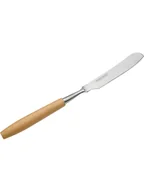 Zestawy sztućców - Fackelmann Nóż "Fair" w kolorze jasnobrązowym do masła - dł. 25 cm - miniaturka - grafika 1