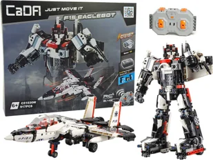 Lean Sport Klocki Konstrukcyjne Robot Samolot Z Klocków Cada Zdalnie Sterowane 917 Elementów - Roboty dla dzieci - miniaturka - grafika 1