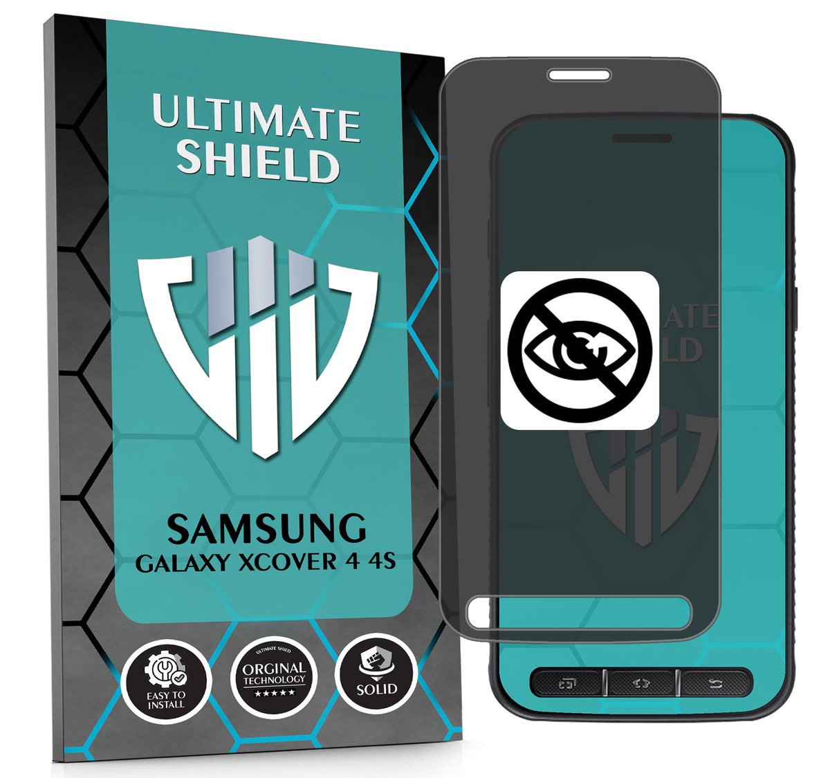 NAJLEPSZA FOLIA 5D ANTYSZPIEGOWSKA DO SAMSUNG XCOVER 4 4S HYDROŻELOWA