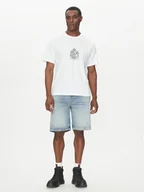 Koszulki męskie - HUGO T-Shirt 50538246 Biały Regular Fit - miniaturka - grafika 1
