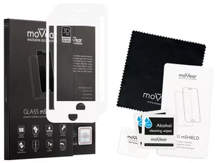 movear 2 szt. MATOWE Szkło Hartowane 3D na Apple iPhone 6 / 6s na Cały Ekran GLASS mSHIELD 3D PRO MATT białe dustFree full glue A0IP6G4M14MWH2 - Szkła hartowane na telefon - miniaturka - grafika 1