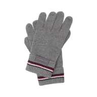 Rękawiczki - Tommy Hilfiger Rękawiczki CORPORATE KNIT | z dodatkiem wełny - miniaturka - grafika 1