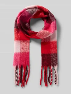 Szal z frędzlami model ‘BEA’ - Apaszki i szaliki damskie - miniaturka - grafika 1