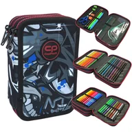 Piórniki - PIÓRNIK POTRÓJNY Z WYPOSAŻENIEM COOLPACK JUMPER 3 STREET ART - miniaturka - grafika 1