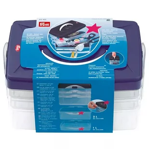 Organizer Prym 3 częściowy - Akcesoria i części do maszyn do szycia - miniaturka - grafika 1