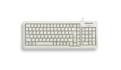 Klawiatury - CHERRY XS G84-5200 klawiatura Biuro USB + PS/2 AZERTY Francuski Szary  G84-5200LCMFR-0 - miniaturka - grafika 1