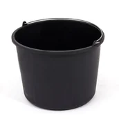 Wiadra i kastry budowlane - Wizbar Wiadro czarne budowlane 20l PB294342 - miniaturka - grafika 1