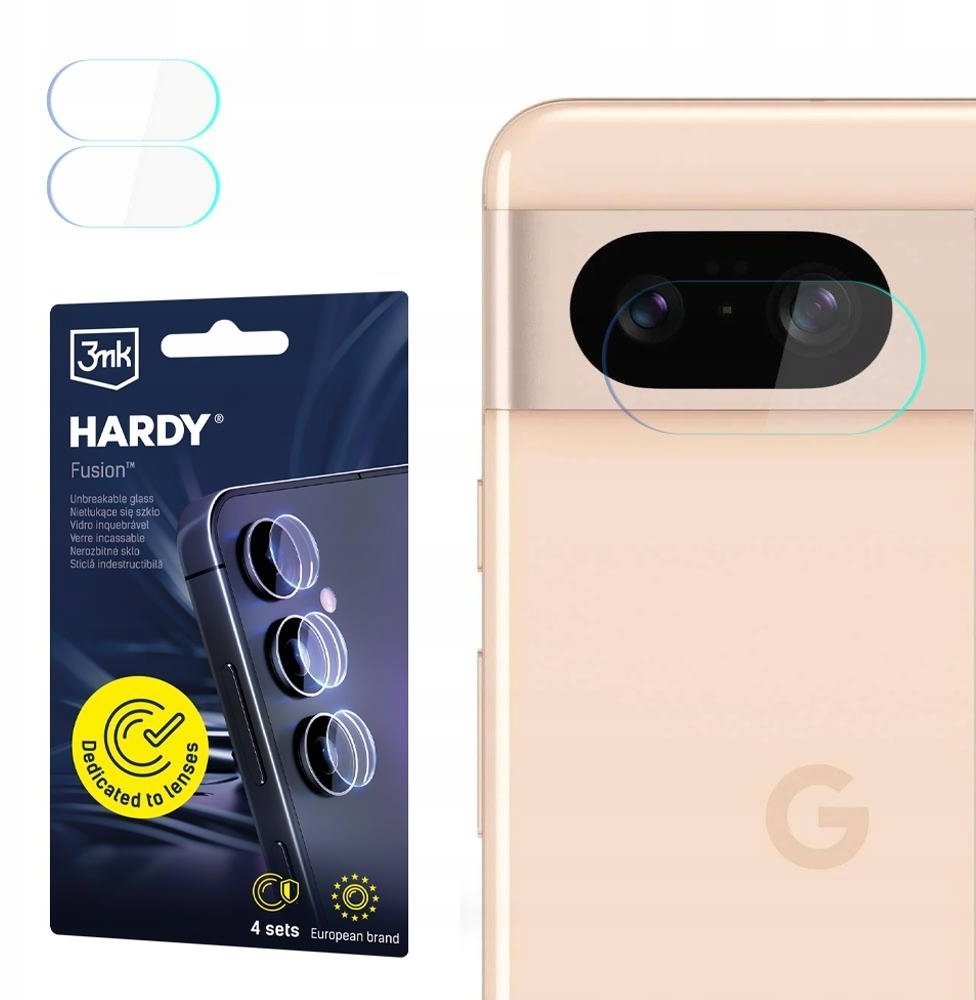 Google Pixel 8 5G - 3mk Hardy Fusion Lens Protection