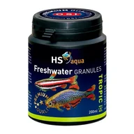 Pokarm dla ryb - HS AQUA FRESHWATER GRANULES XS 200 ML pokarm dla ryb (0030112) - miniaturka - grafika 1
