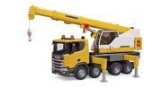 Zabawki zdalnie sterowane - BRUDER 03571 SCANIA SUPER 560R Z DŹWIGIEM - miniaturka - grafika 1