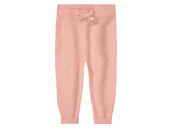 Spodenki dla niemowląt - lupilu® Spodnie niemowlęce z dzianiny, dziewczęce, z czystej bawełny organicznej (62-68, Różowy) - miniaturka - grafika 1
