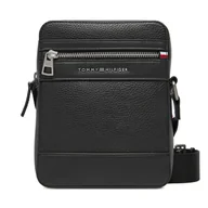 Torby męskie - Saszetka Tommy Hilfiger Th Central Mini Reporter AM0AM13204 Czarny - miniaturka - grafika 1