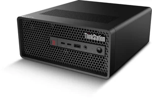 Lenovo ThinkStation P3 Ultra Gen 2 30J5 - MT - 1 x Core Ultra 9 285K - vPro Enterprise - RAM 64 GB - SSD 1 TB - TCG Opal Encryption, NVMe, Performance - Intel Graphics - 1GbE - Win 11 Pro - Monitor: keiner - Tastatur: Deutsch - Business Black - Lenov - Zestawy komputerowe - miniaturka - grafika 1