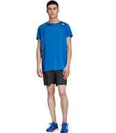 Koszulki męskie - Koszulka męska adidas  Heat.Rdy blue S - miniaturka - grafika 1
