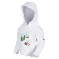 Bluzy dla dziewczynek - Regatta Dziecięca bluza Peppa Hoody Biały, Rozmiar: 104 cm - miniaturka - grafika 1