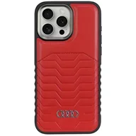 Etui i futerały do telefonów - Audi Synthetic Leather MagSafe iPhone 14 Pro Max 6.7" czerwony/red hardcase AU-TPUPCMIP14PM-GT/D3-RD - miniaturka - grafika 1