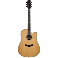 Gitary akustyczne - Gitara elektro-akustyczna ARRAW Gold D CE NT Naturalny - miniaturka - grafika 1