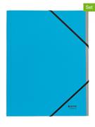 Gadżety do domu - Leitz Teczki (6 szt.) "Recycle" w kolorze niebieskim na gumkę - A4 - miniaturka - grafika 1