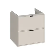 Szafki łazienkowe - Szafka pod umywalkę wisząca Atrato 59.4x44.8x60.5 cm kaszmir Cersanit - miniaturka - grafika 1