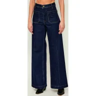 Spodnie damskie - POLO RALPH LAUREN Jeansy flare fit high waist - miniaturka - grafika 1